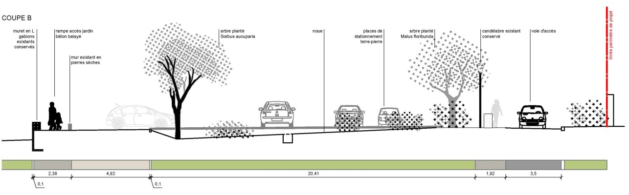 Omnibus | Place de l&#039;église à Jussy